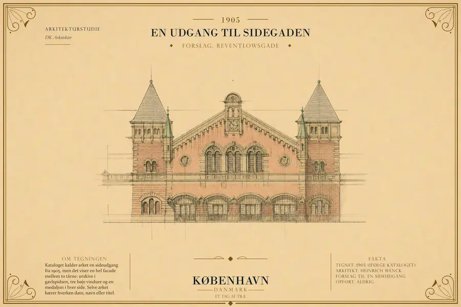 FORSLAG, REVENTLOWSGADE