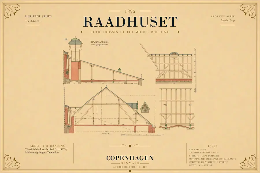 ROOF TRUSSES OF THE MIDDLE BUILDING