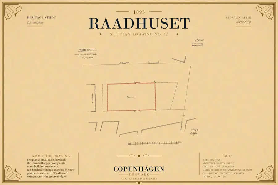 SITE PLAN, DRAWING NO. 67