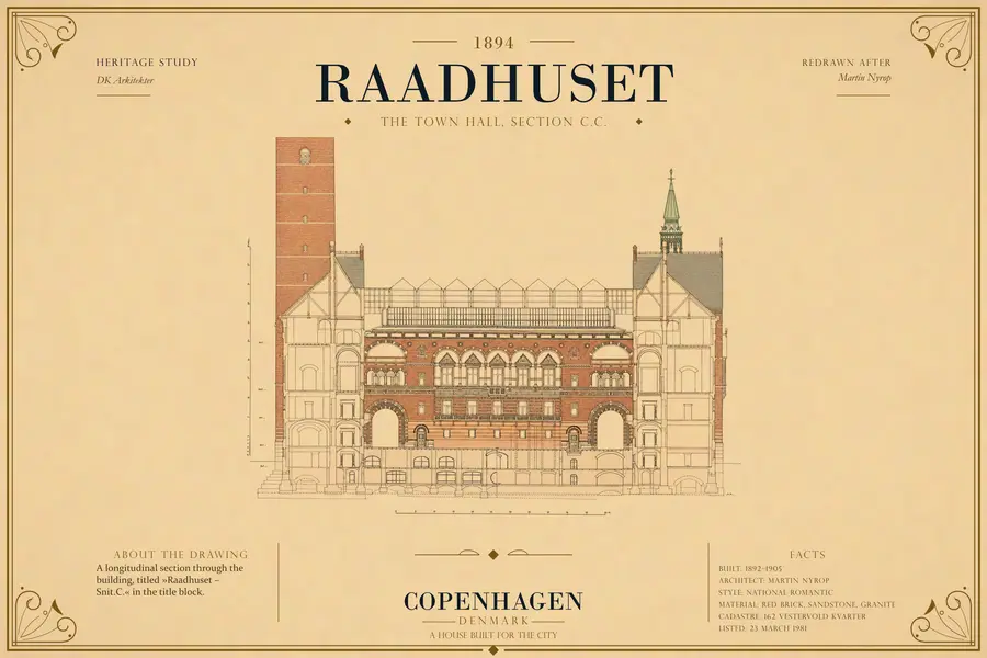 THE TOWN HALL, SECTION C.C.