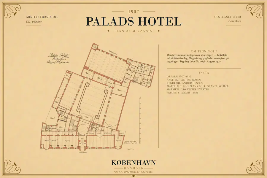 PLAN AF MEZZANIN