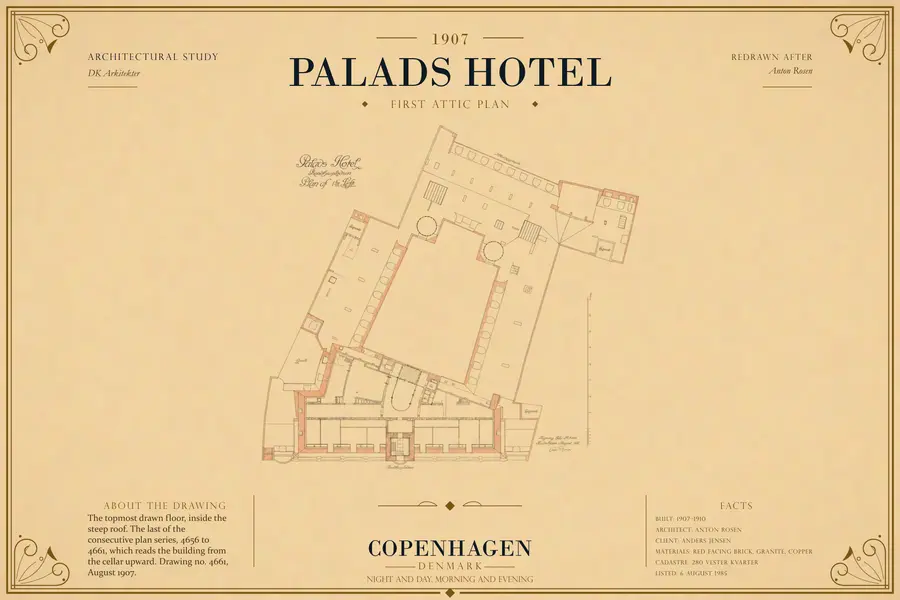 FIRST ATTIC PLAN