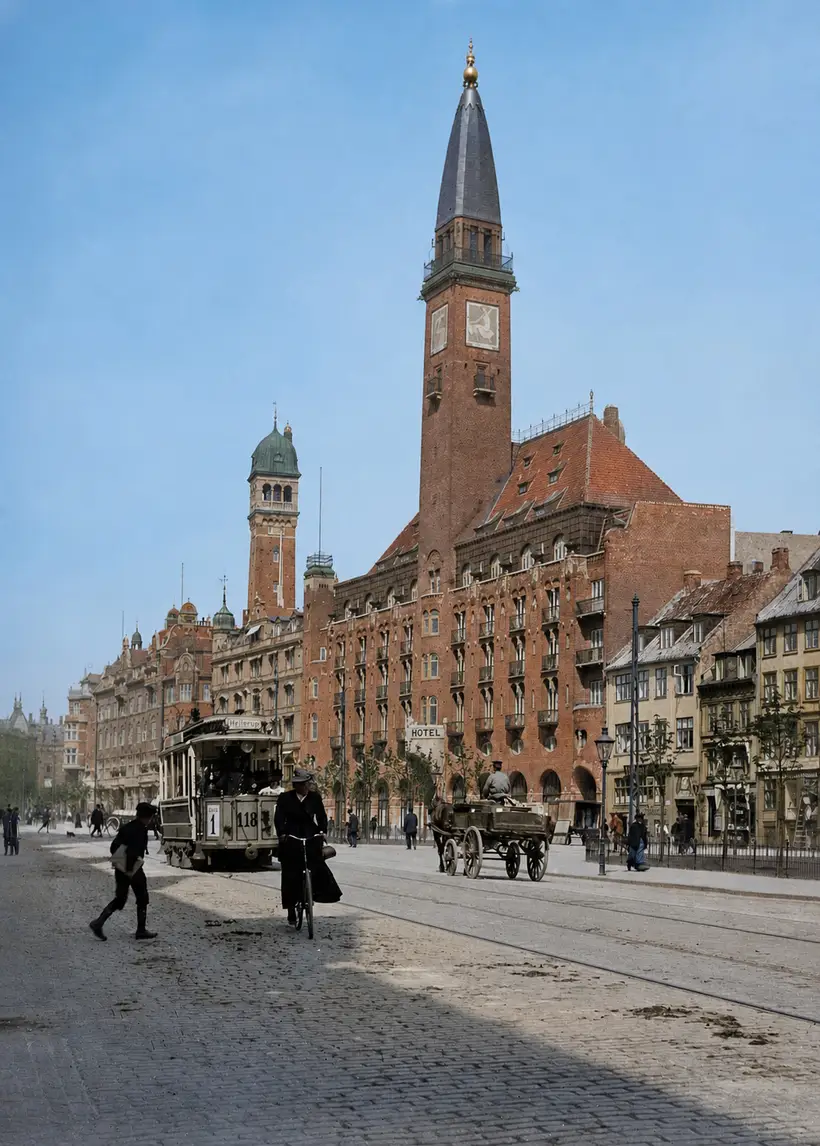 1912 · Paladshotellet over Rådhuspladsen
