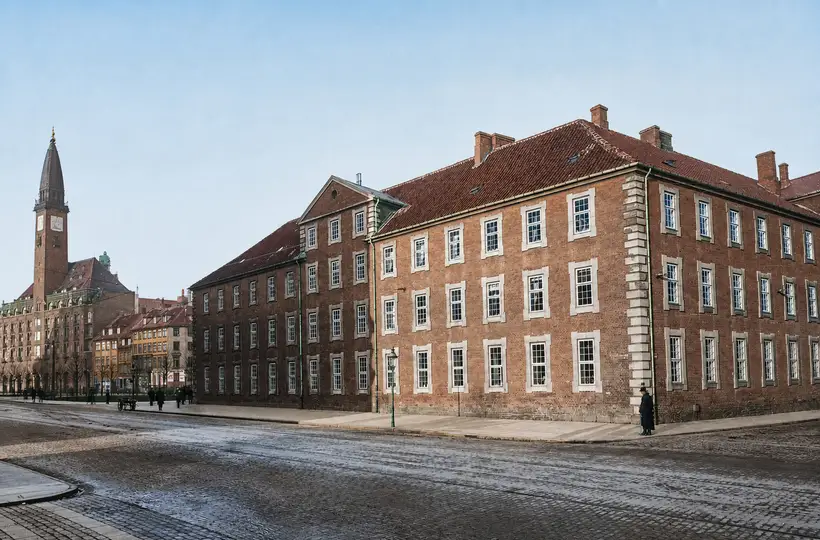 1917 · Paladshotellet fra Vester Voldgade