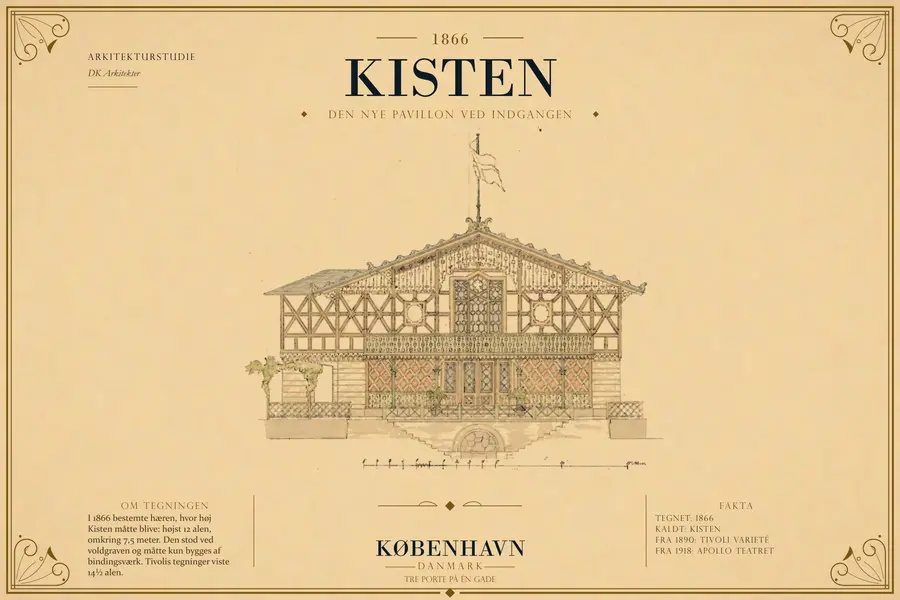 DEN NYE PAVILLON VED INDGANGEN
