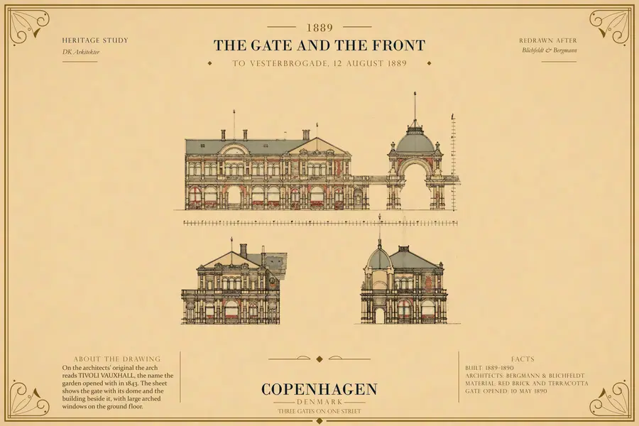 TO VESTERBROGADE, 12 AUGUST 1889